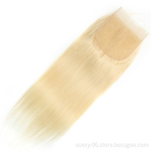 613 Virgin Hair Swiss Transparent HD Lace Frontal/Closure/Wig,Blonde Transparent HD Lace Closure,Virgin Cuticle Aligned Hair